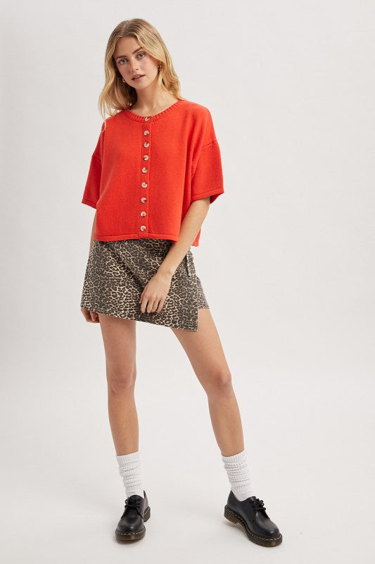 Lemon button sweater (5 colors)