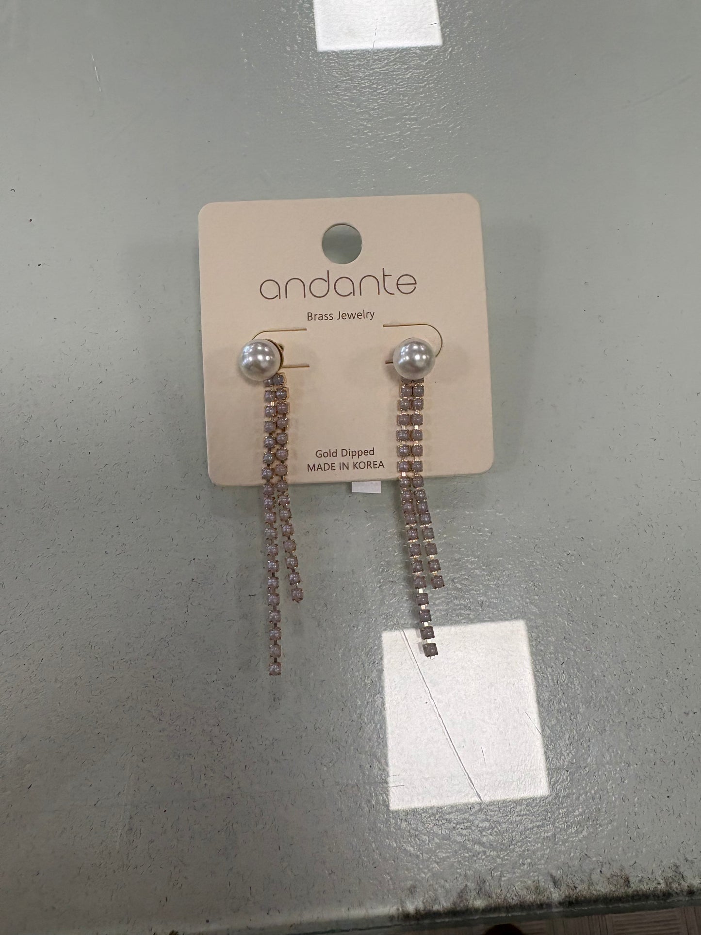 Pearl Dangle Earrings
