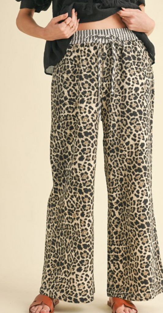 Michelle Leopard Pant