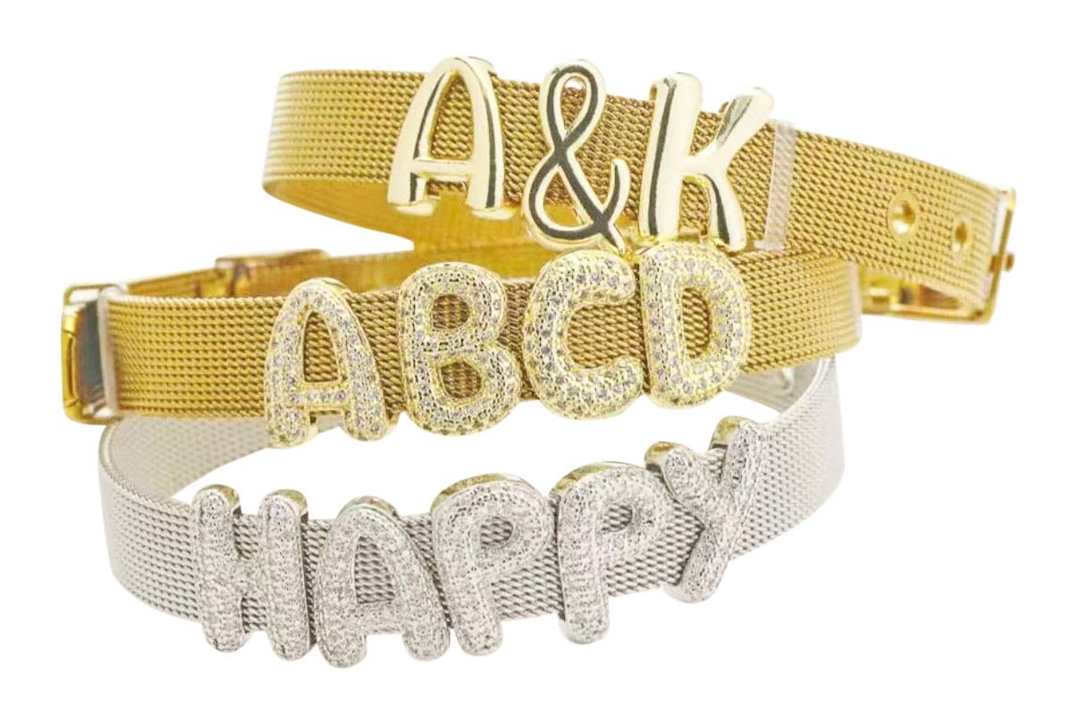 Slider Bracelet - Gold