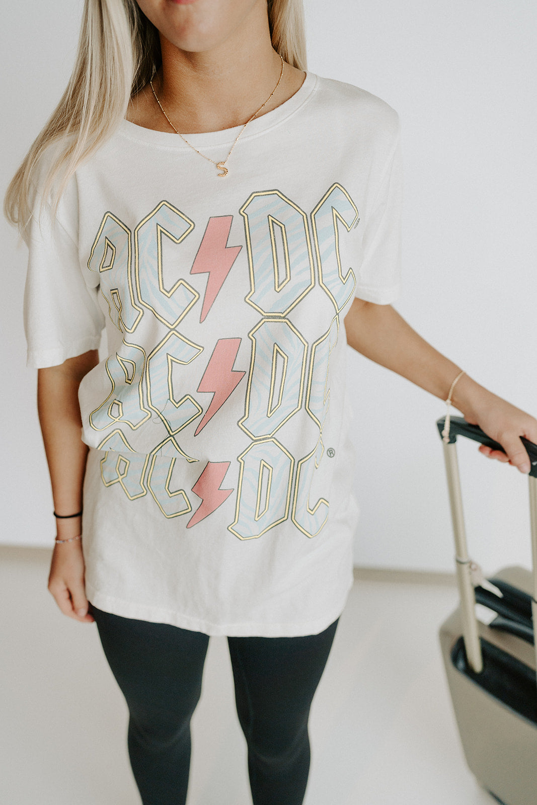ACDC Pink Bolt by Recycled Karma Brand