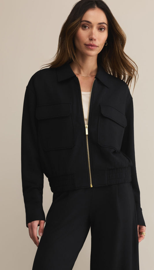 Escape Fleece Jacket black - Z Supply