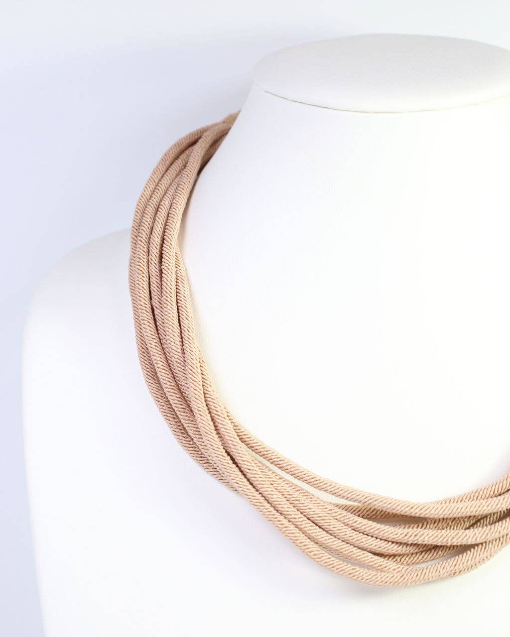 Cranston Layered Cord Necklace Tan