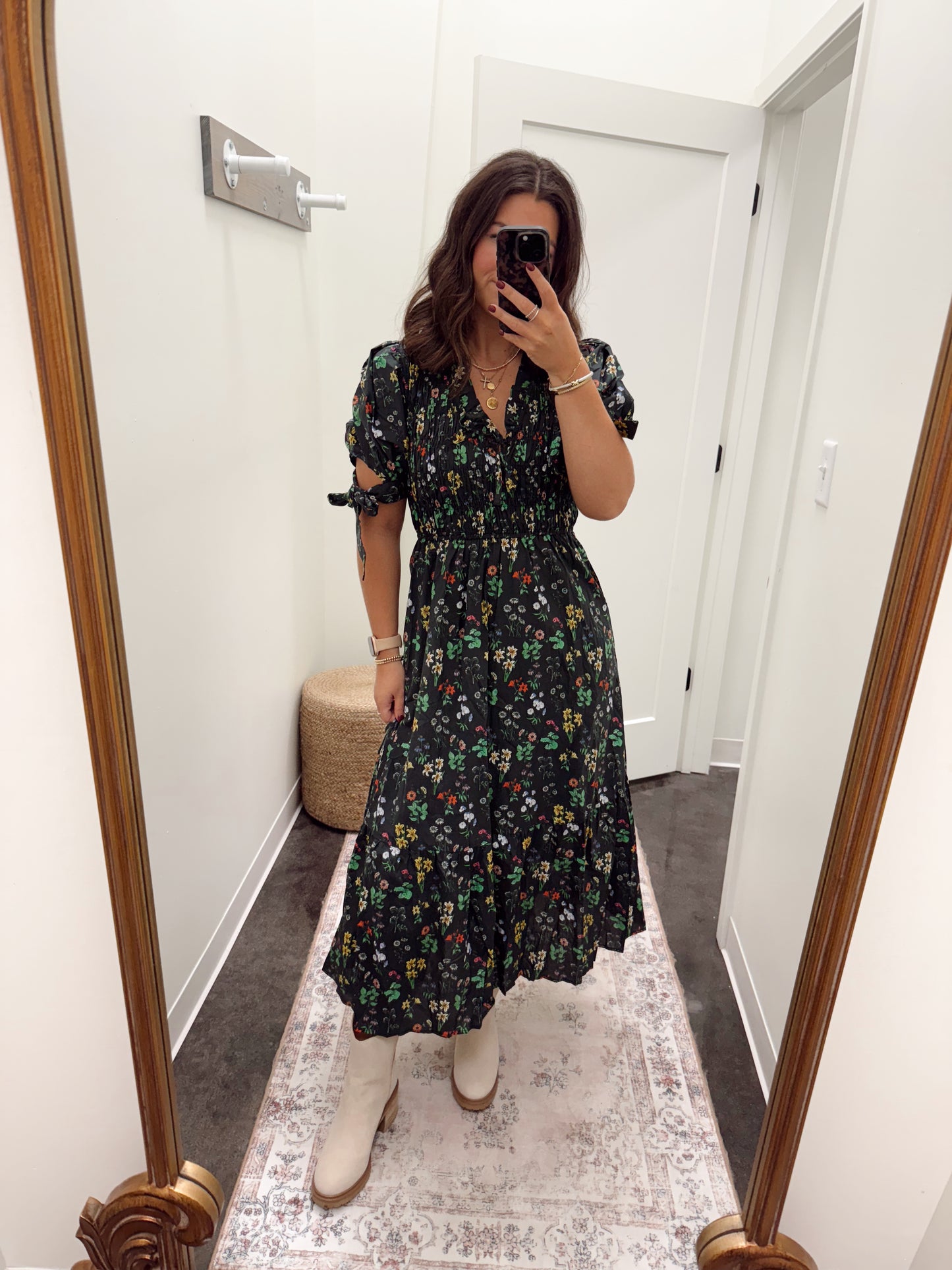 Leighton midi dress