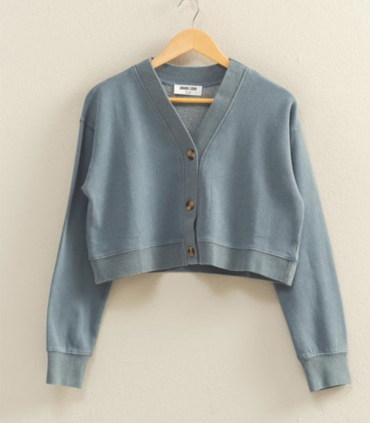 alyssa cropped cardi