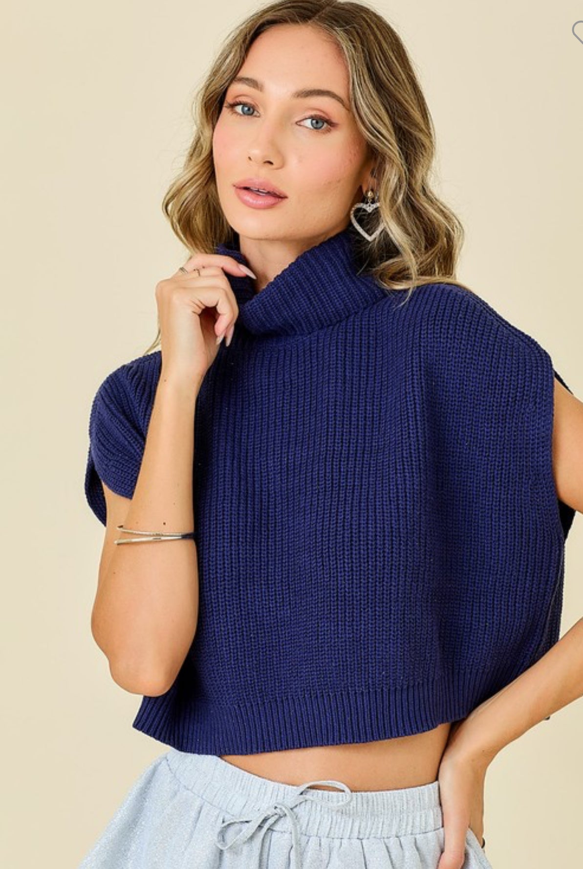 Sophia Cropped Sweater (multiple colors)