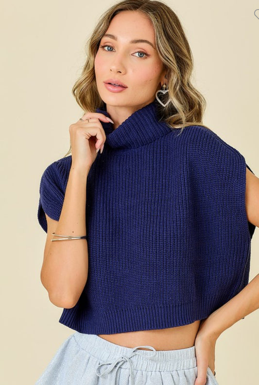 Sophia Cropped Sweater (multiple colors)