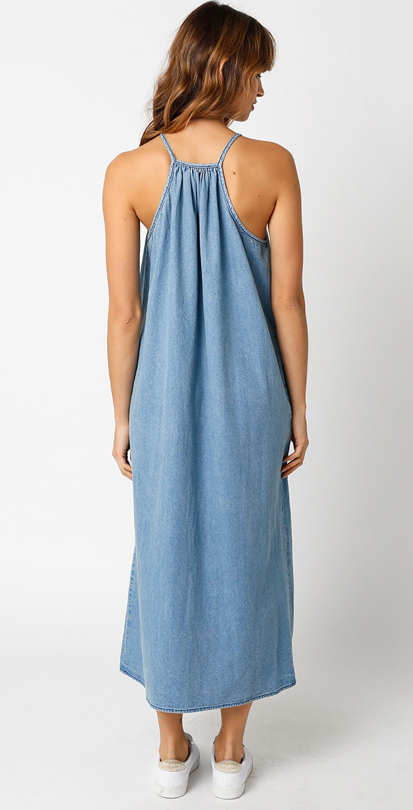 Karen Denim Midi Dress