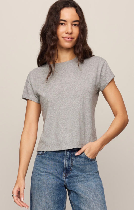 Modern Slub Tee Heather Ash - Z Supply