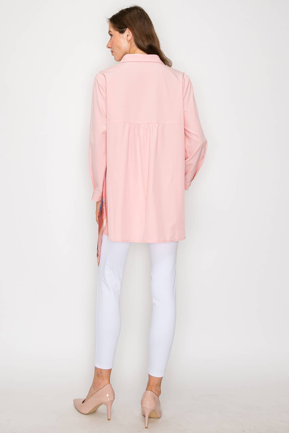 Jess Asymmetric Print Top