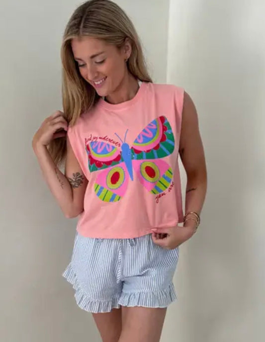 Find Joy Wherever You Are Crop Tee