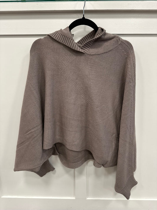 Khaki sweater hoodie by KARLIE