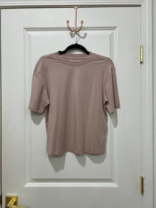 Tan short sleeve basic
