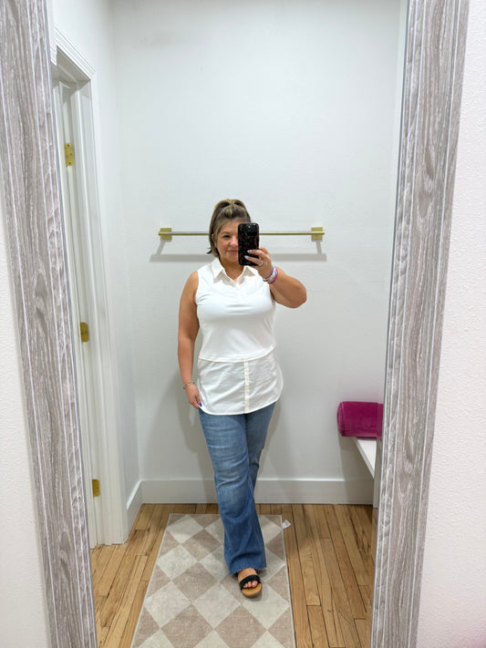 collared undershirt (2 colors)