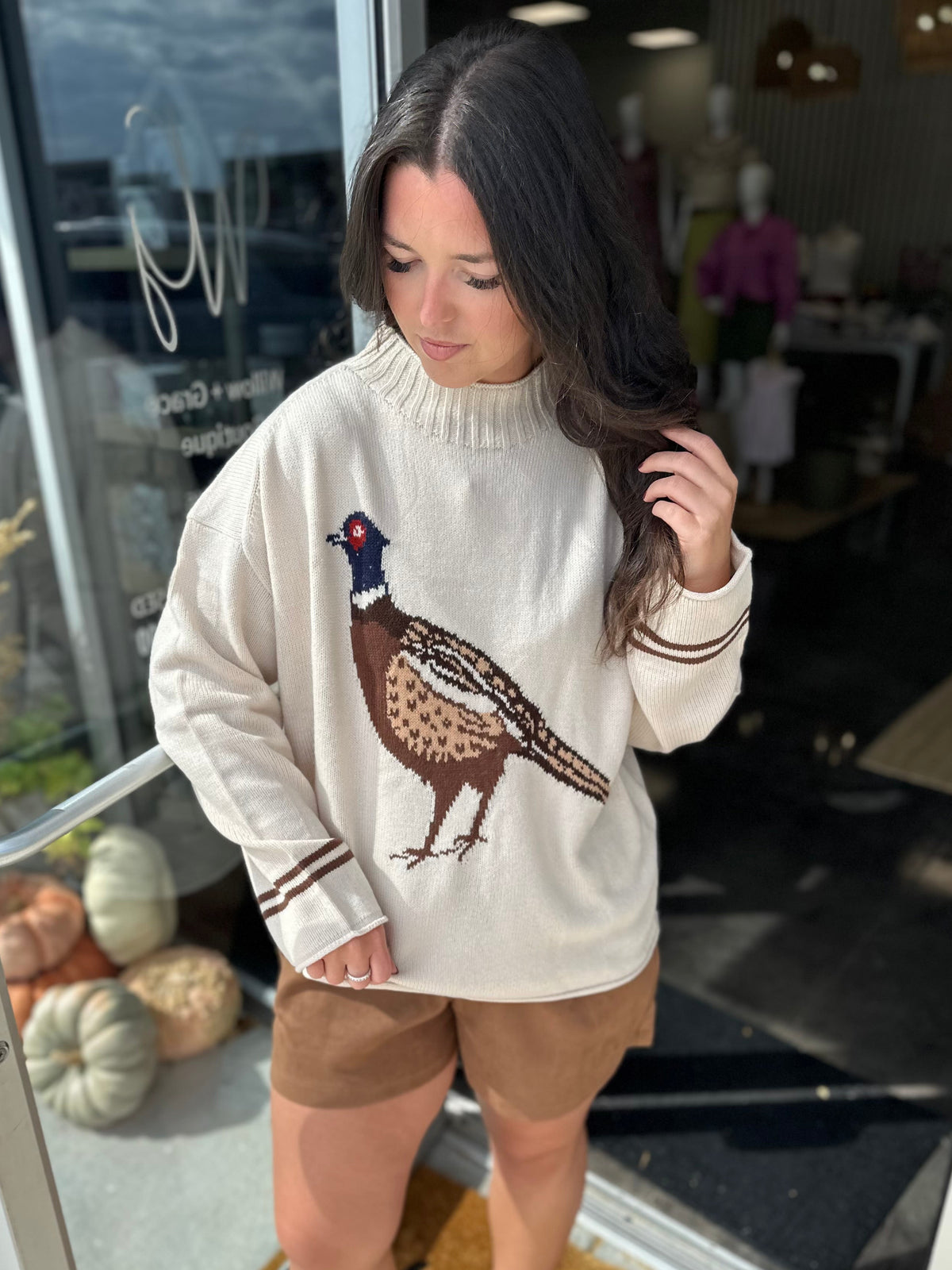 Pheasant sweater