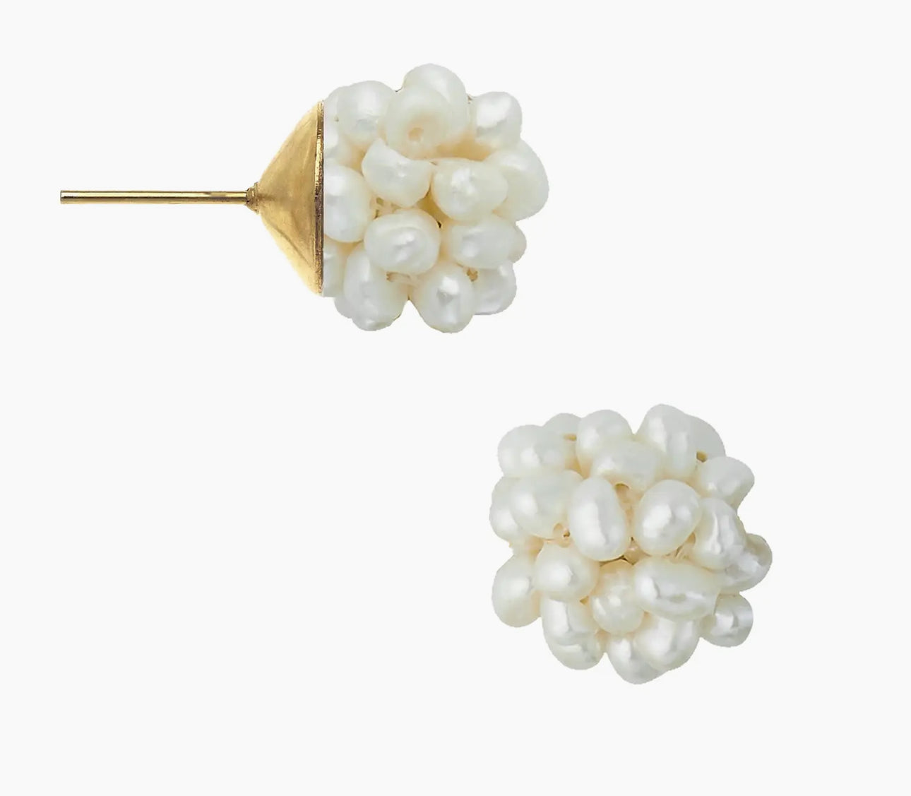 Pearl Cluster Studs - Susan Shaw