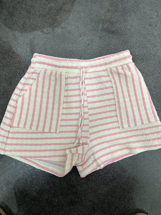 Striped Terry Shorts (2 colors)