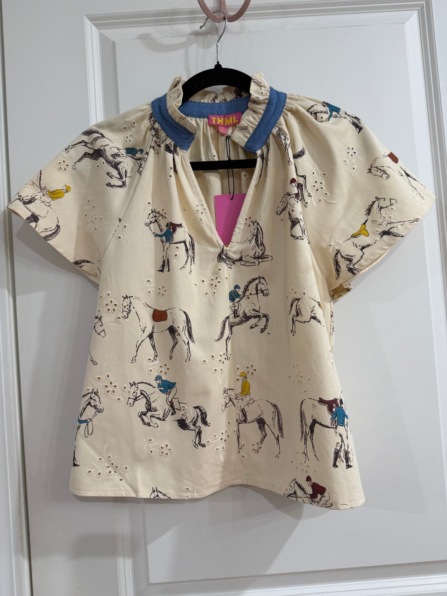 Horse print top