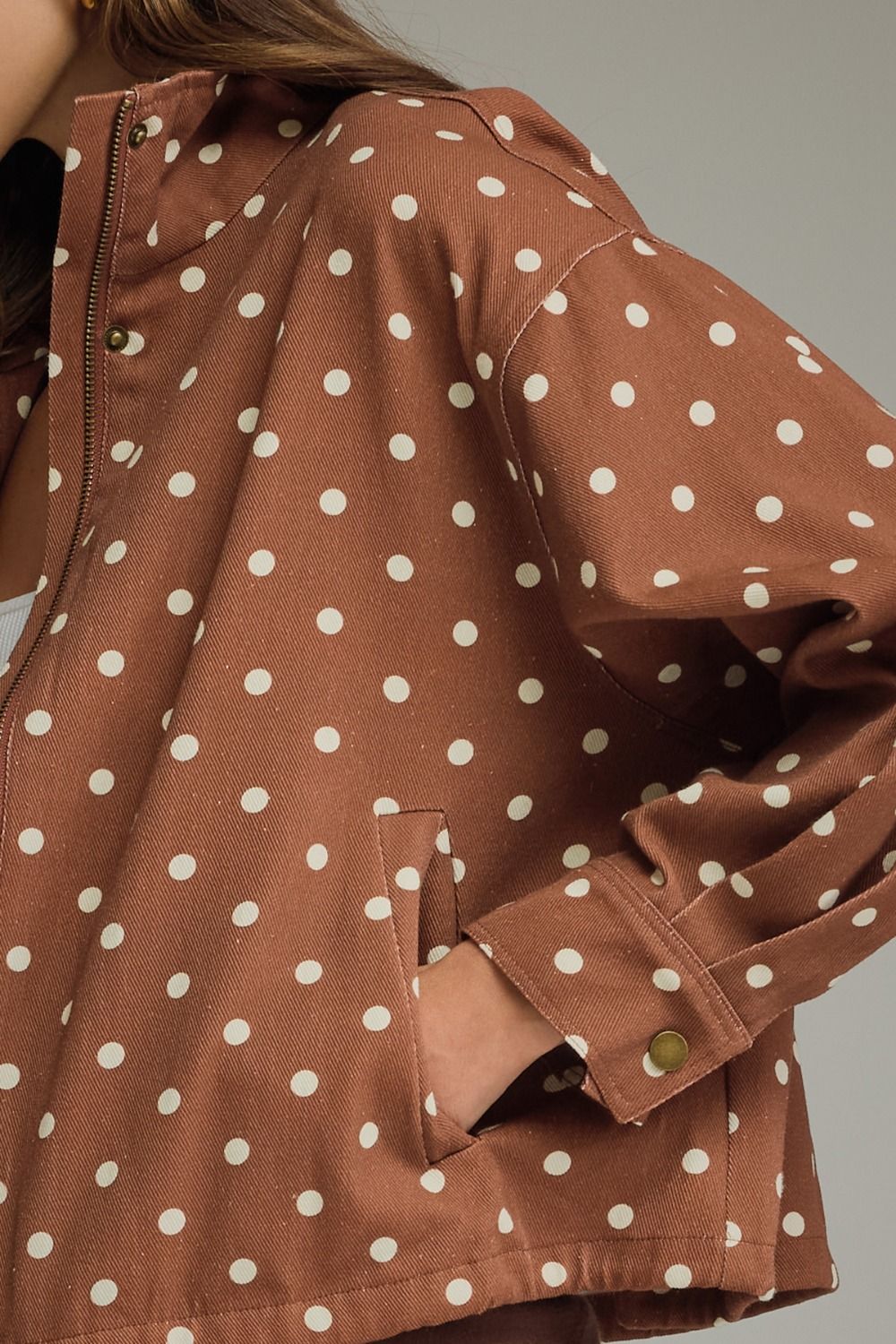 Annaleigh Polka Dot jacket (3 colors)