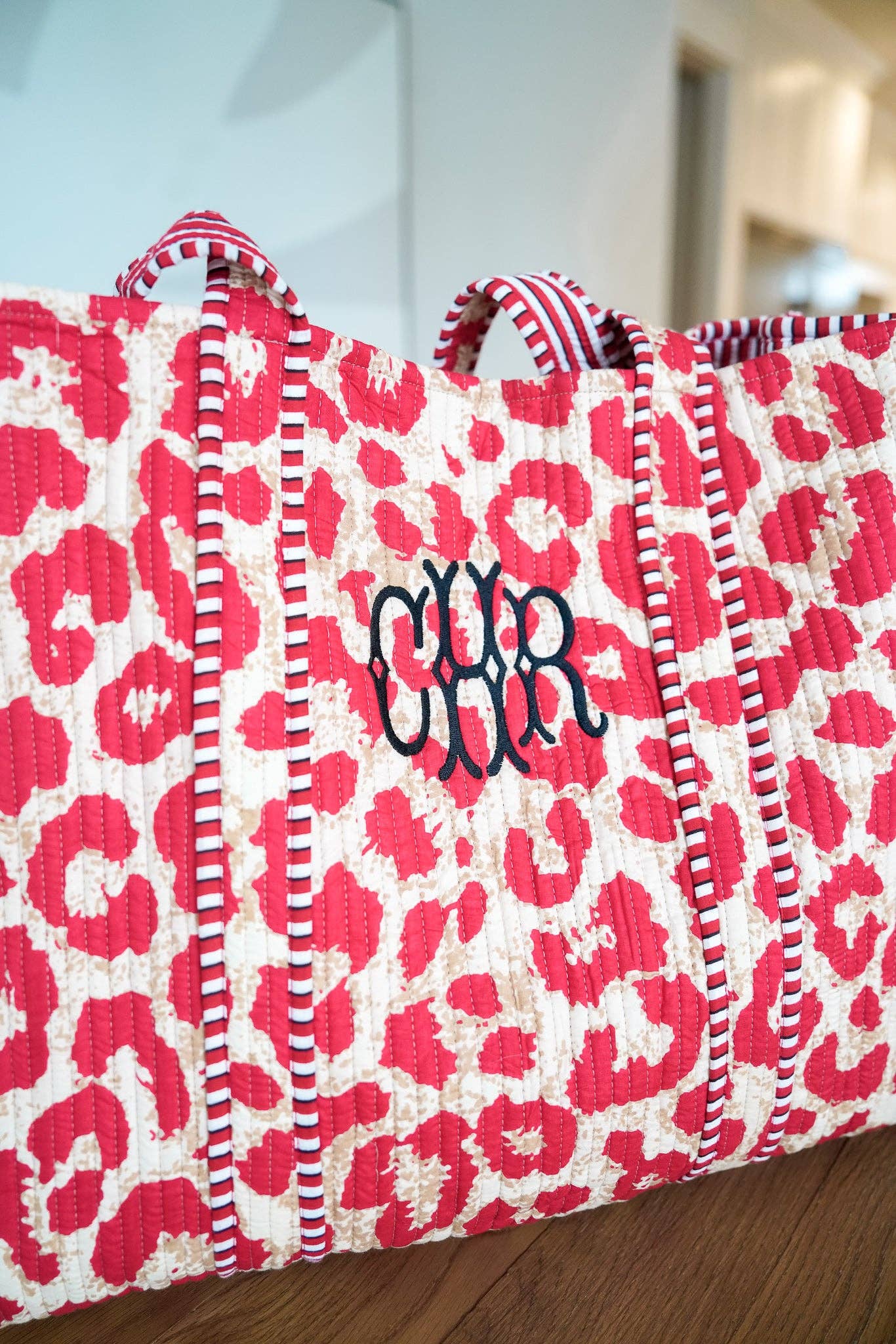 Quilted Block Print - Leopard Collection