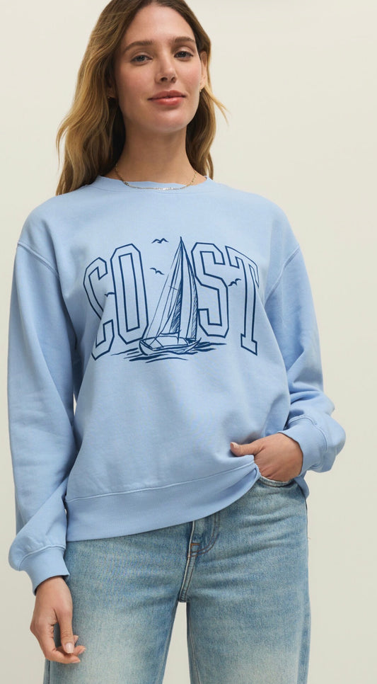 Coast Boyfriend Sweatshirt Coast - Z Supply