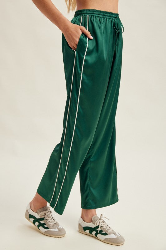Stripe Satin Pant (2 colors)