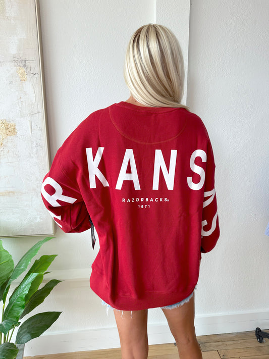 UARK sweatshirt