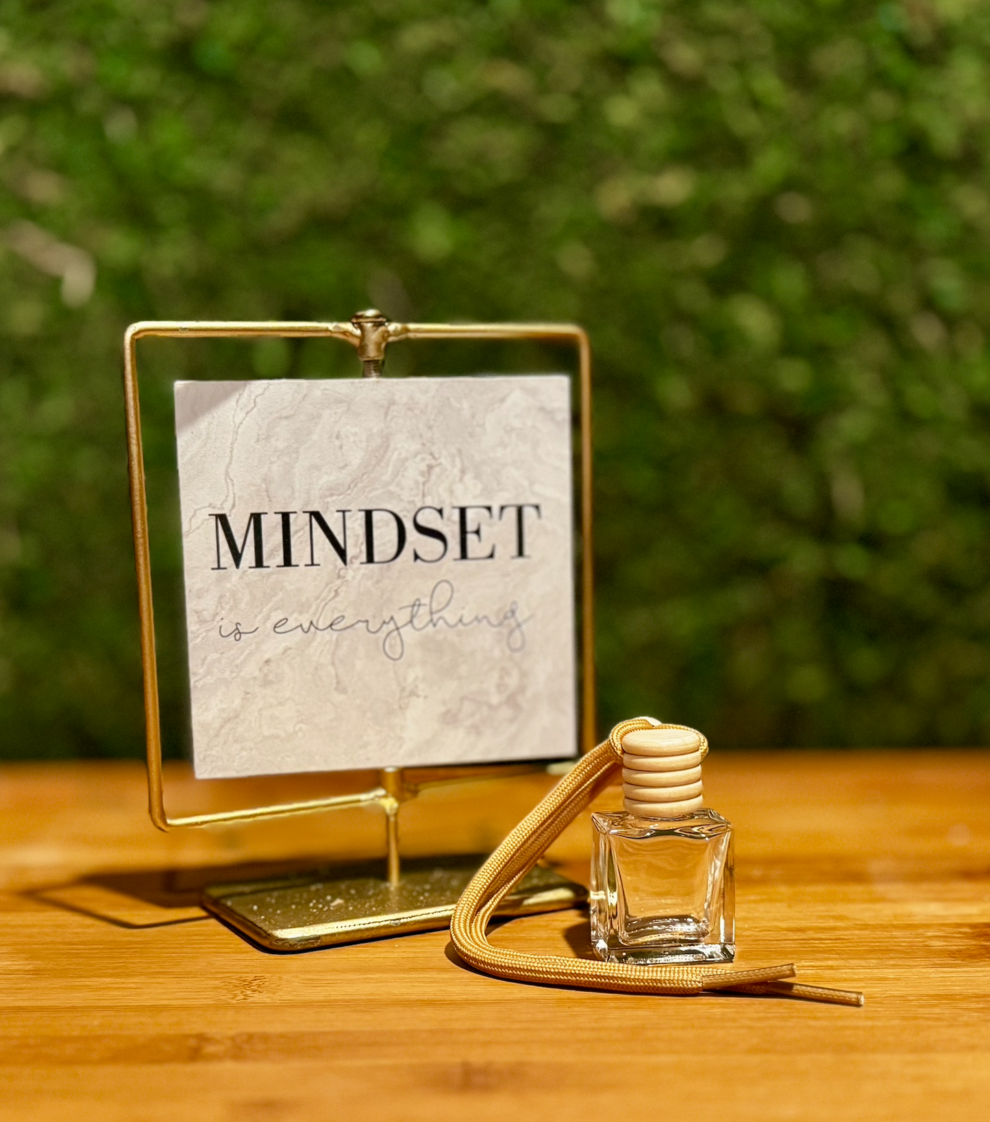 Mahogany Teakwood Car Diffuser