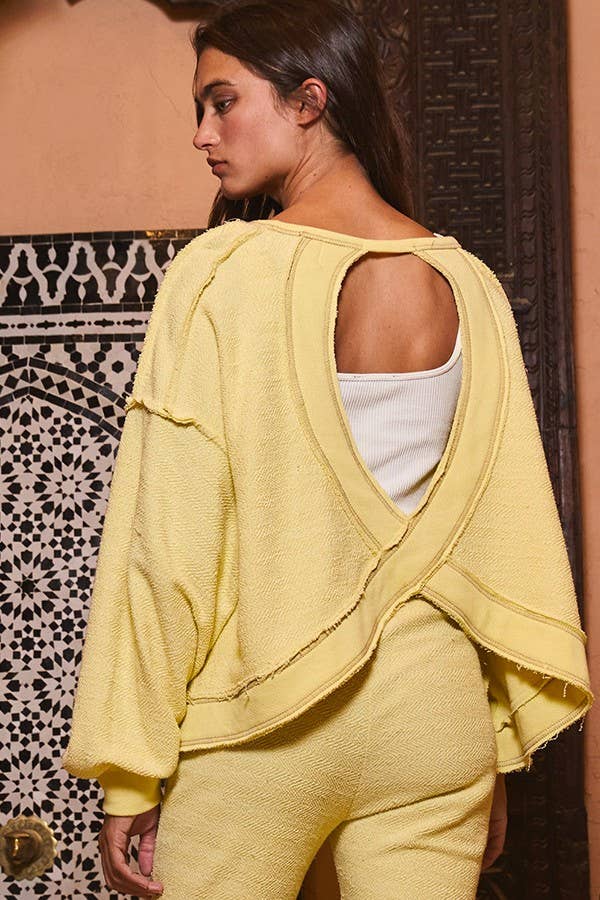 Overlap Oversize Fit Top