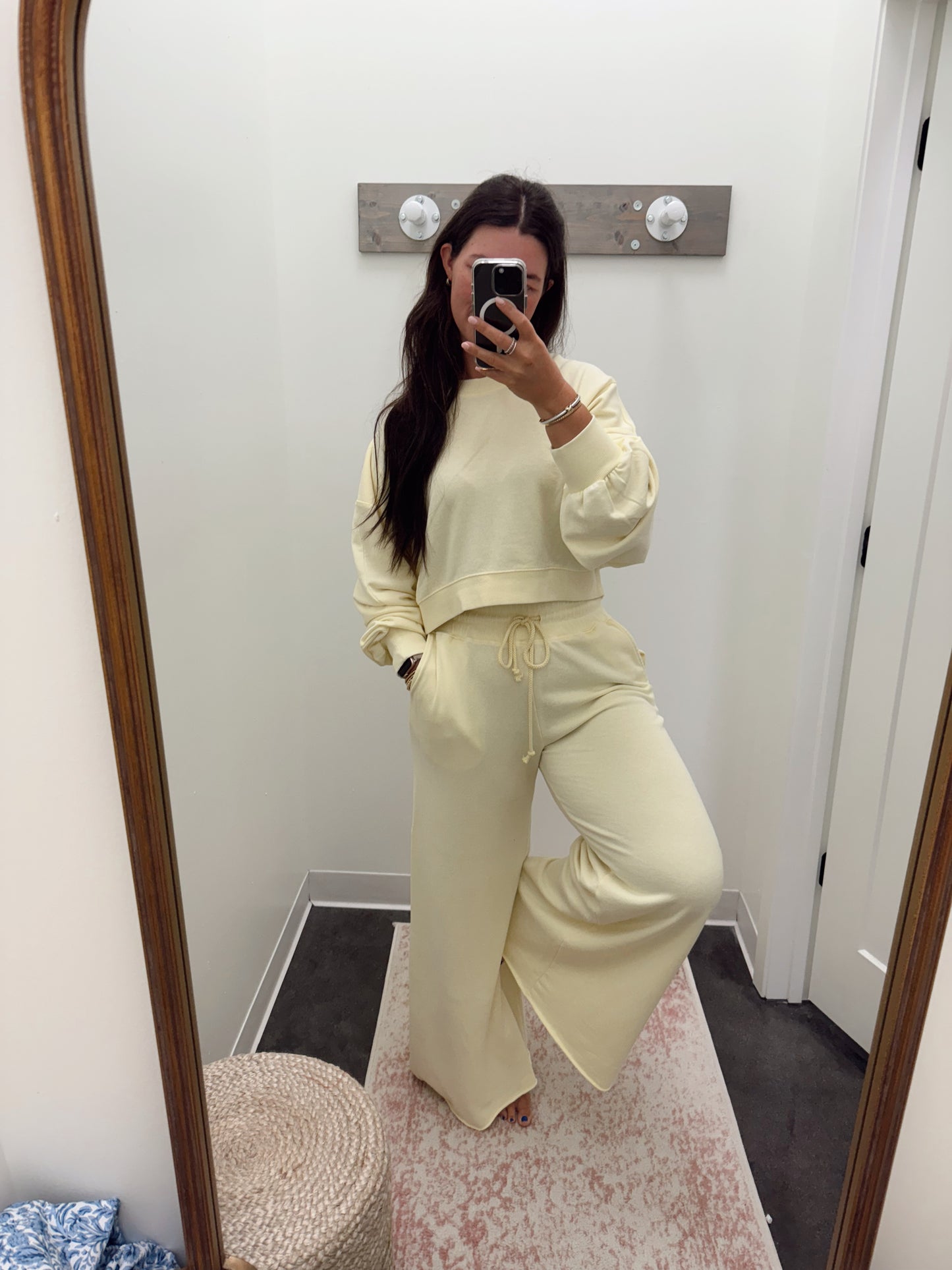 Trail Ribbed L/as Crop Set (3colors)