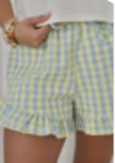 Lemon Drop Ruffle Short