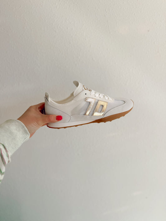 PARIS N26 in WHITE GOLD Sneakers BACK70