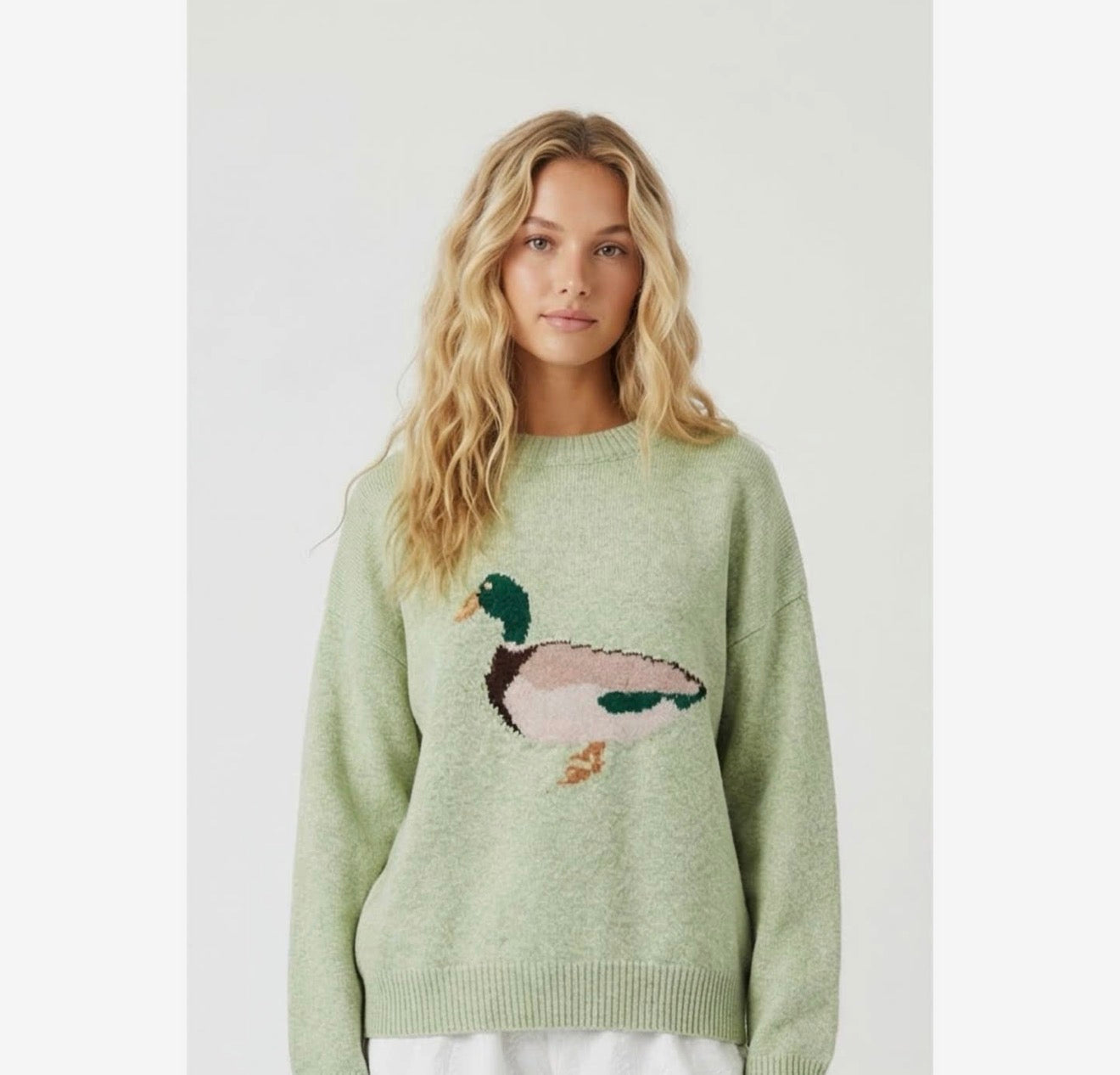 DUCK SWEATER (2 COLORS)