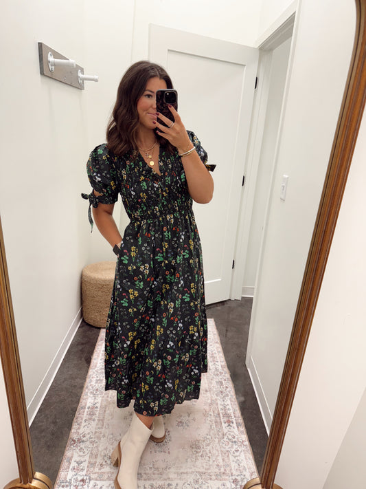 Leighton midi dress
