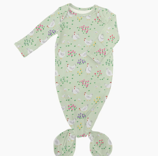 Spring Chickens - Knotted Gown