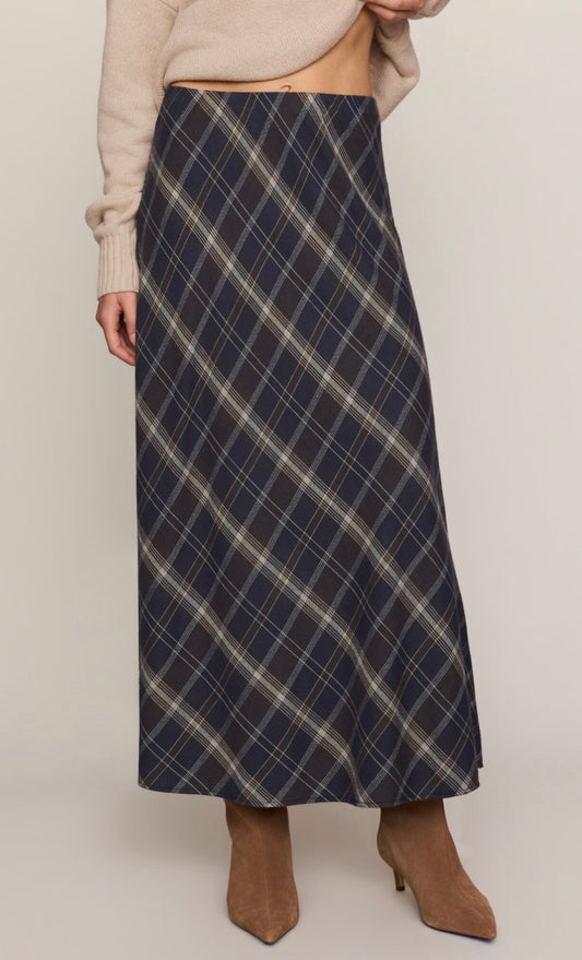 Crestview Plaid Skirt Eclipse  - Z Supply