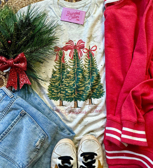 Oh Christmas Tree Bows Tee
