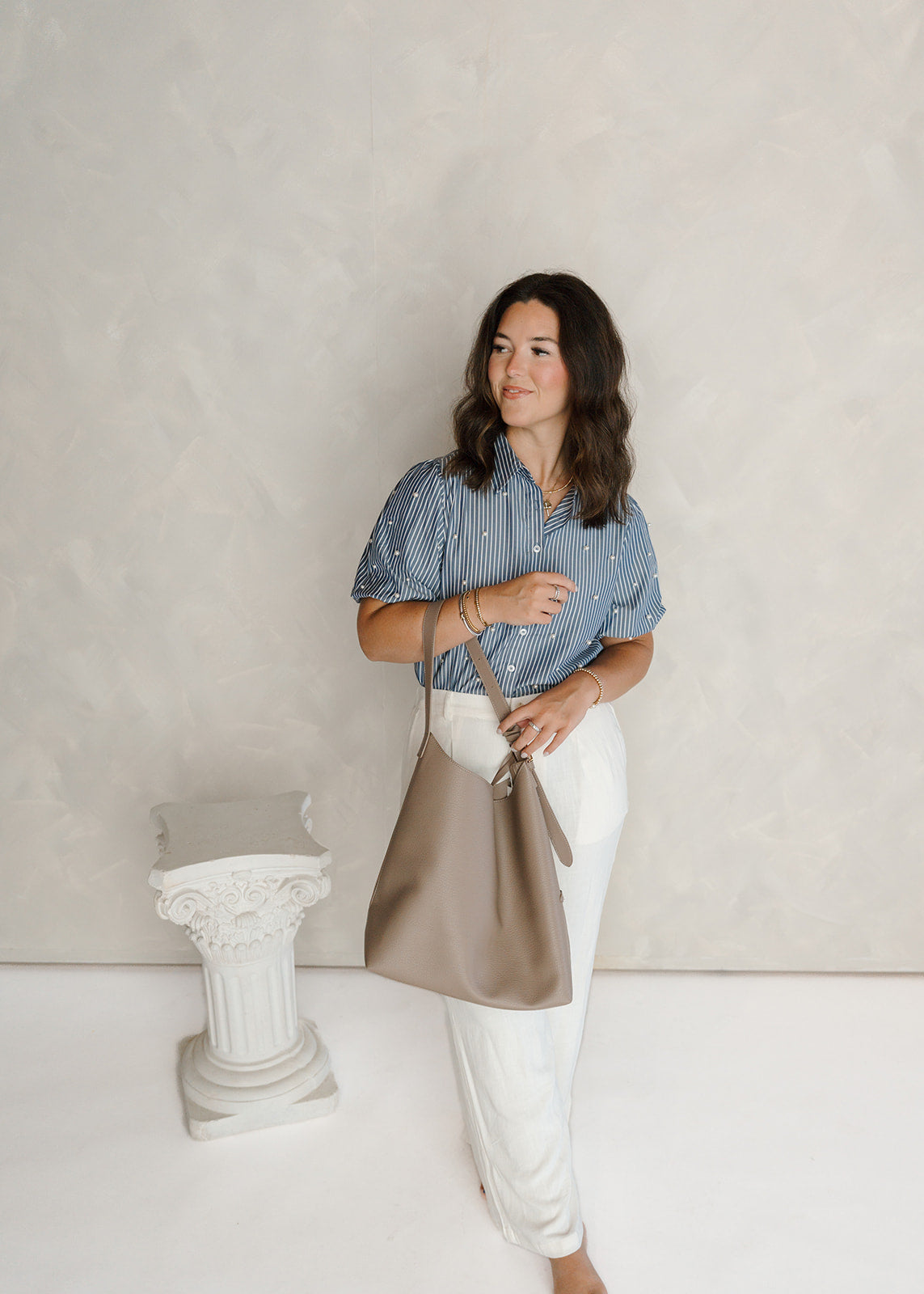 pearl stripe shirt