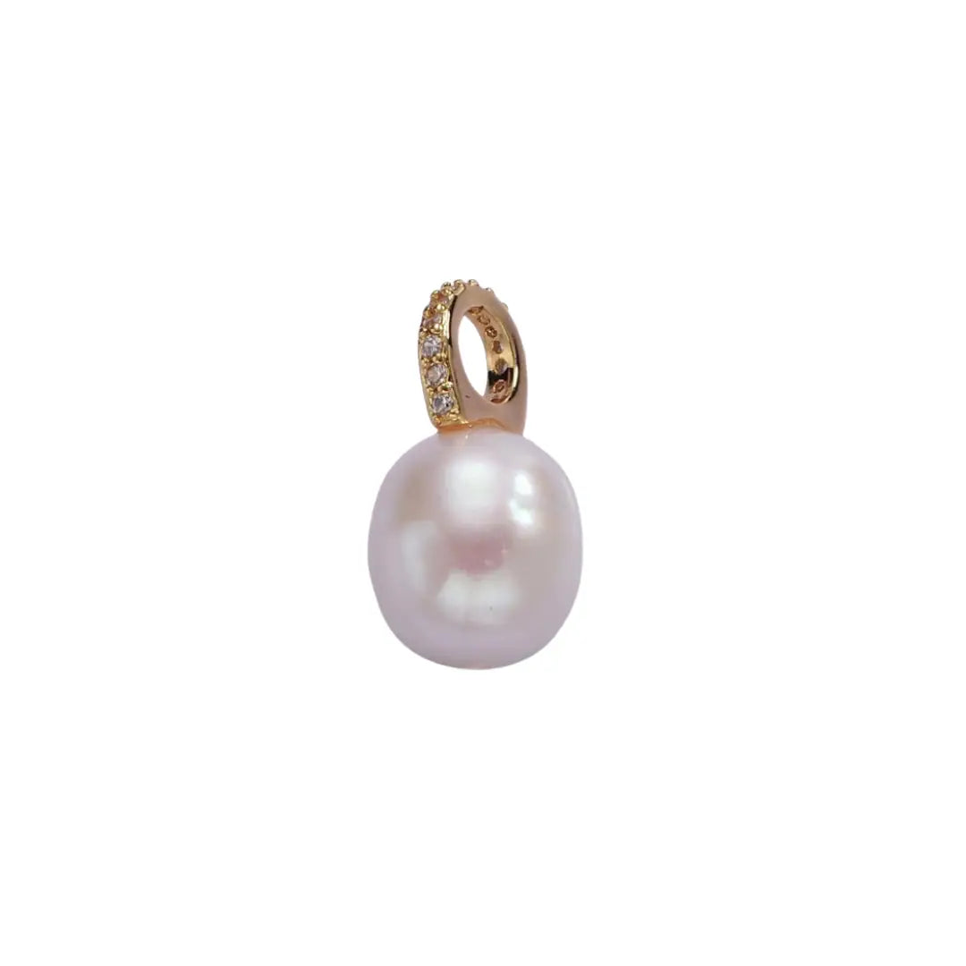 Charms for Charm Bar- Clear Hook Pearl
