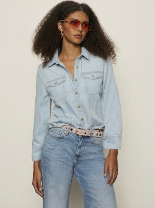 iris denim shirt with love SANCTUARY