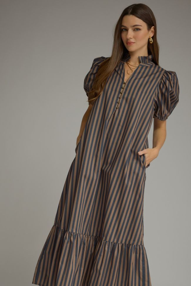 Howser midi - navy/brown