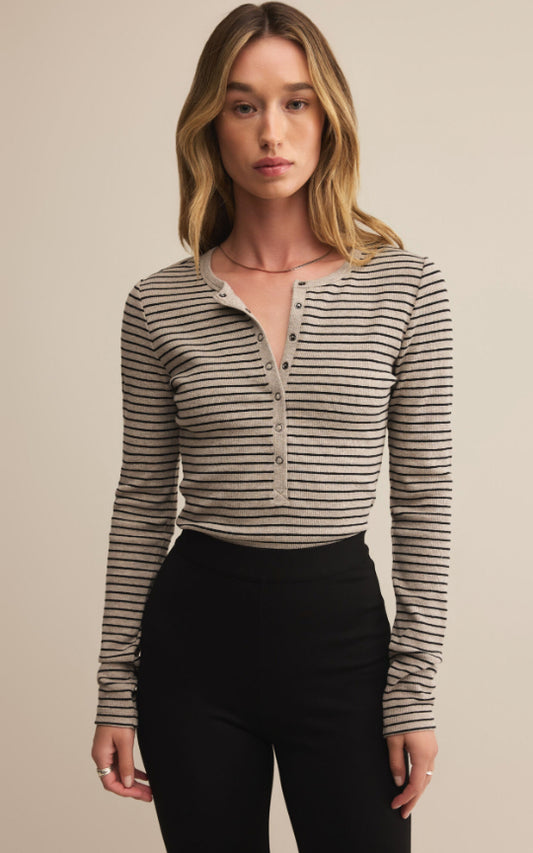 Stella stripe Henley Z Supply