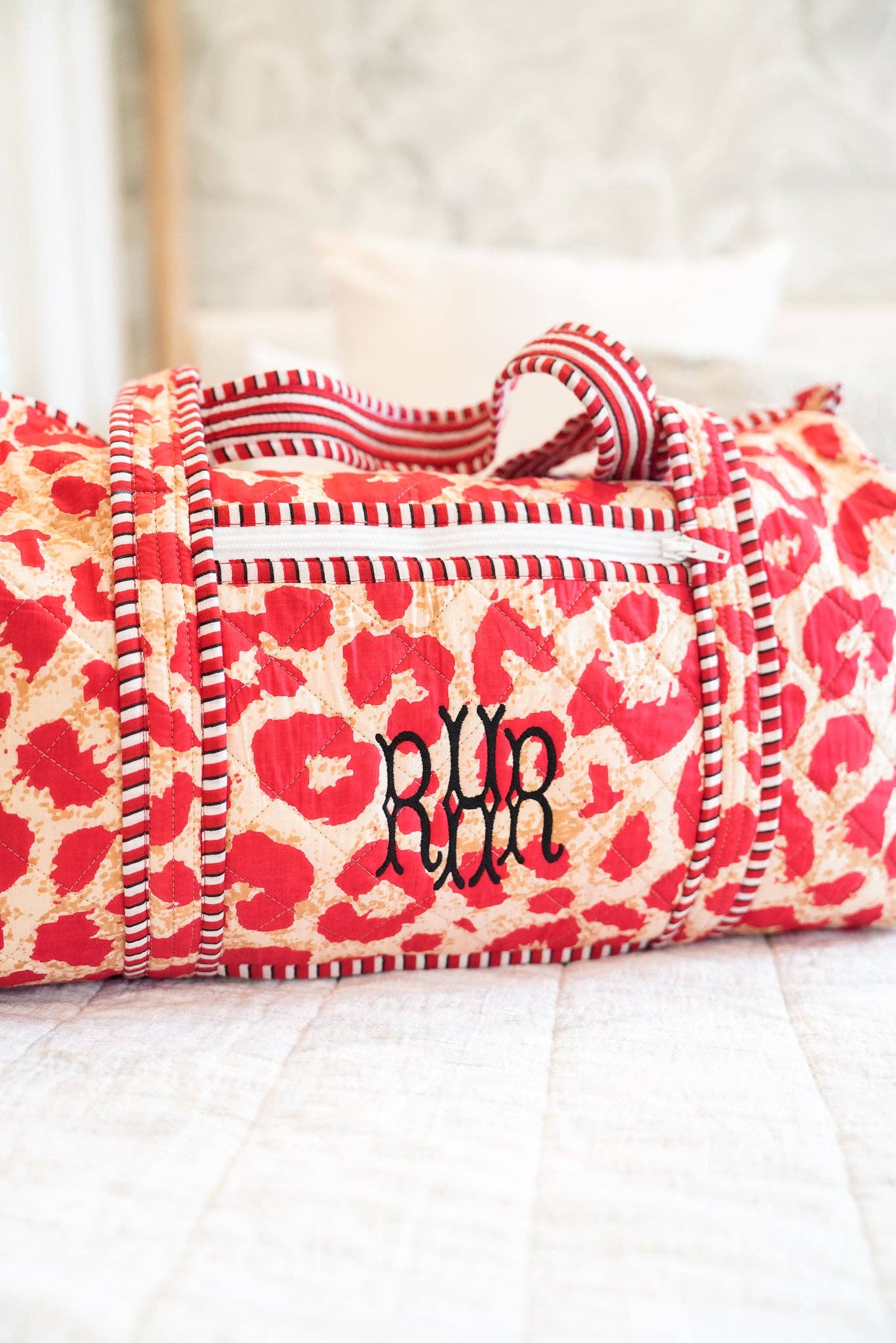 Quilted Block Print - Leopard Collection