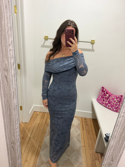 Manning Navy Midi
