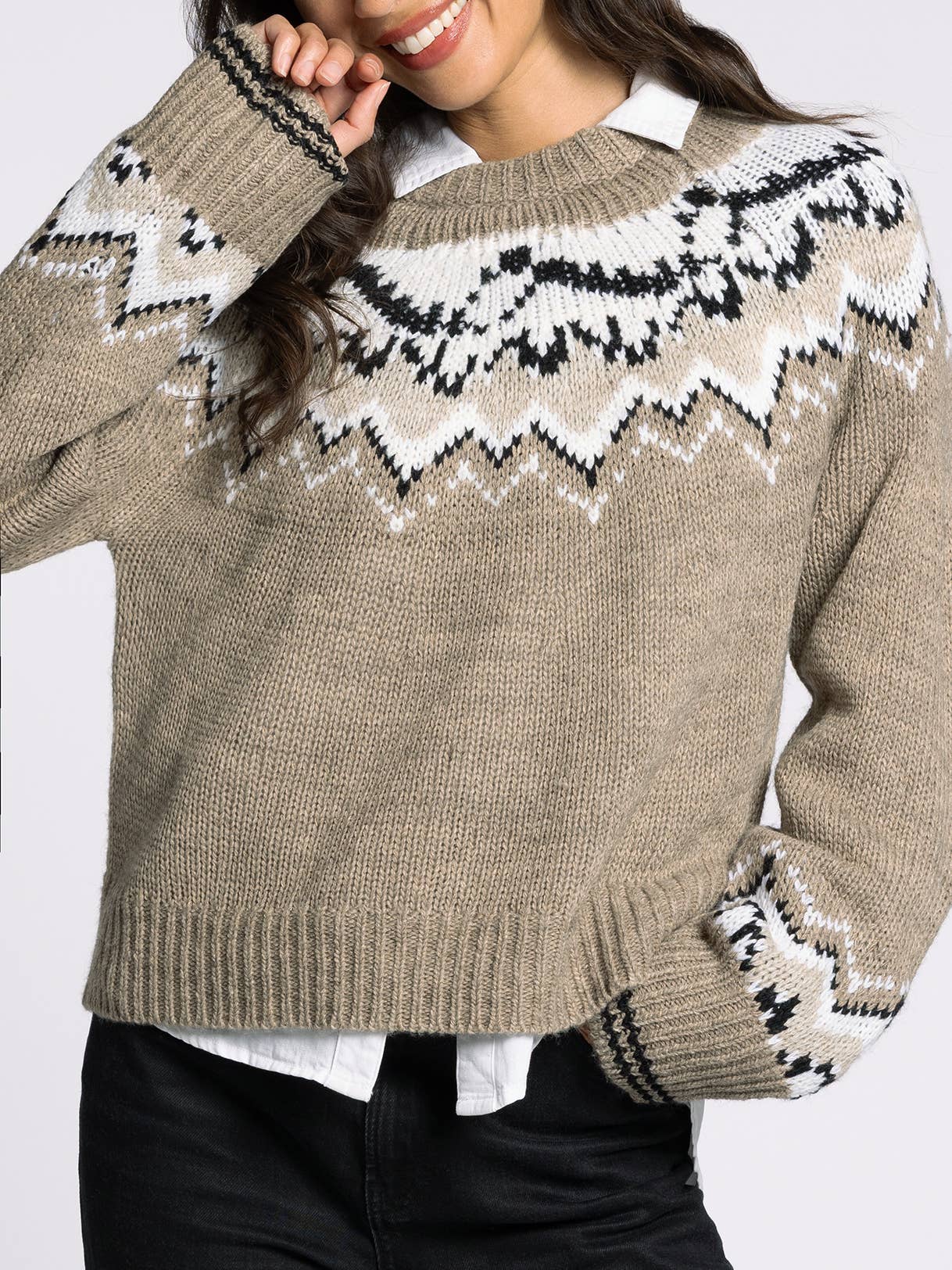 Fair Isle Sweater - VEGA SWEATER