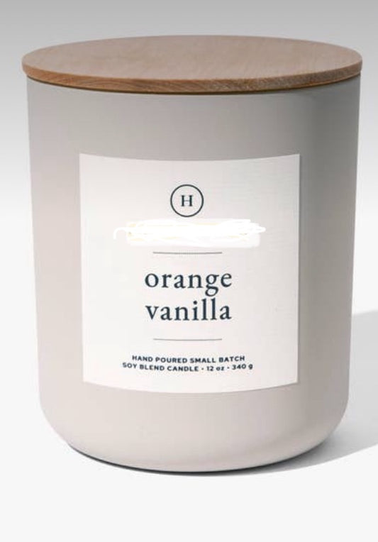 HCandleCo. Orange Vanilla Candle