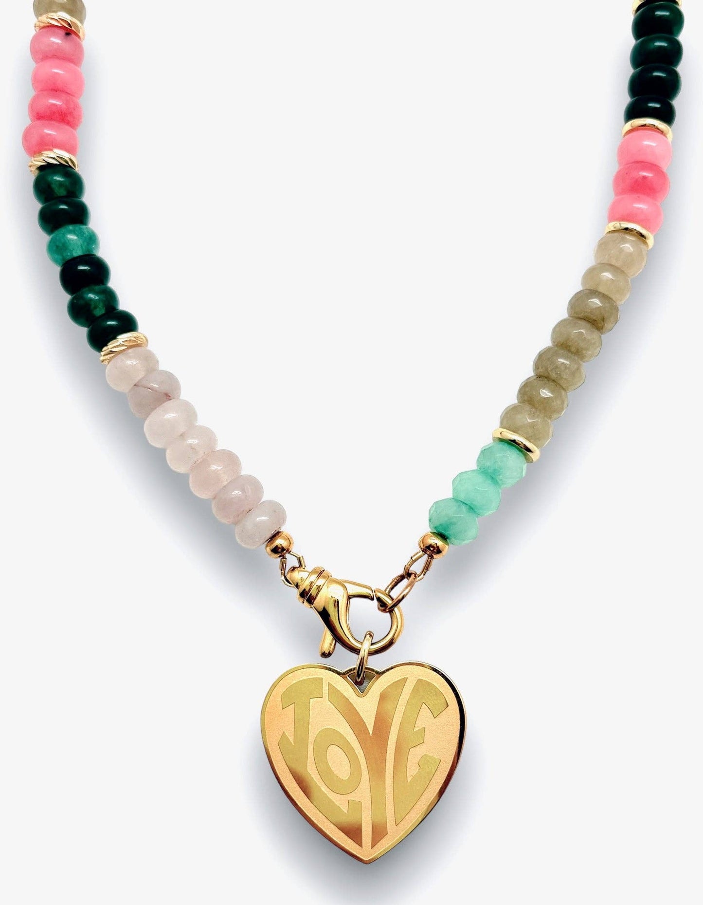 Love Heart Matte Pendant - S+D Charm BAR