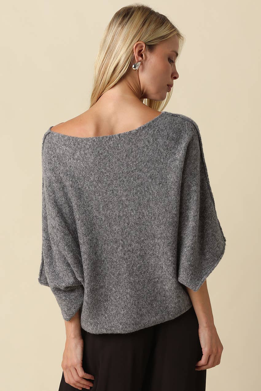 Gloria One Shoulder Knit Top