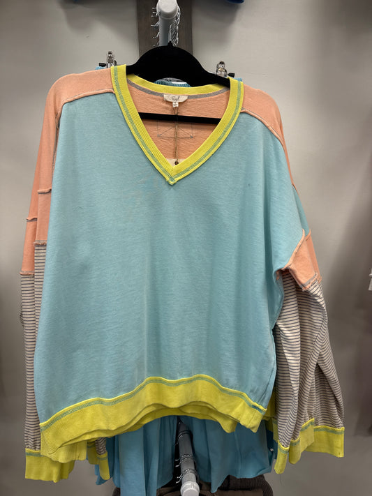 Aqua Pullover
