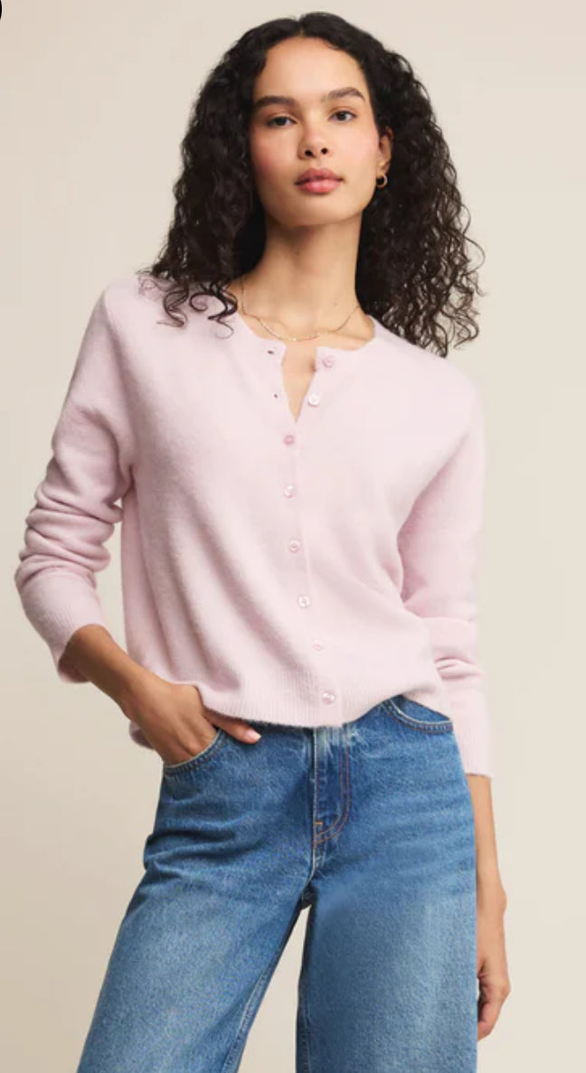 Medina Cardigan washed Pink - Z Supply